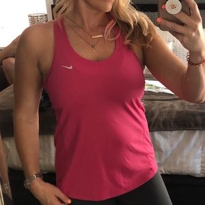 Nike Dri-Fit pink racerback tank